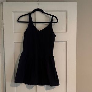 aerie/offline black athletic dress